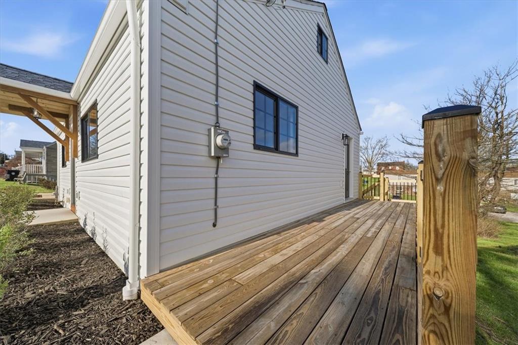 1216 Eckert Road Monaca, PA 15061 - Photo 5 of 30 a view of a house with wooden floor