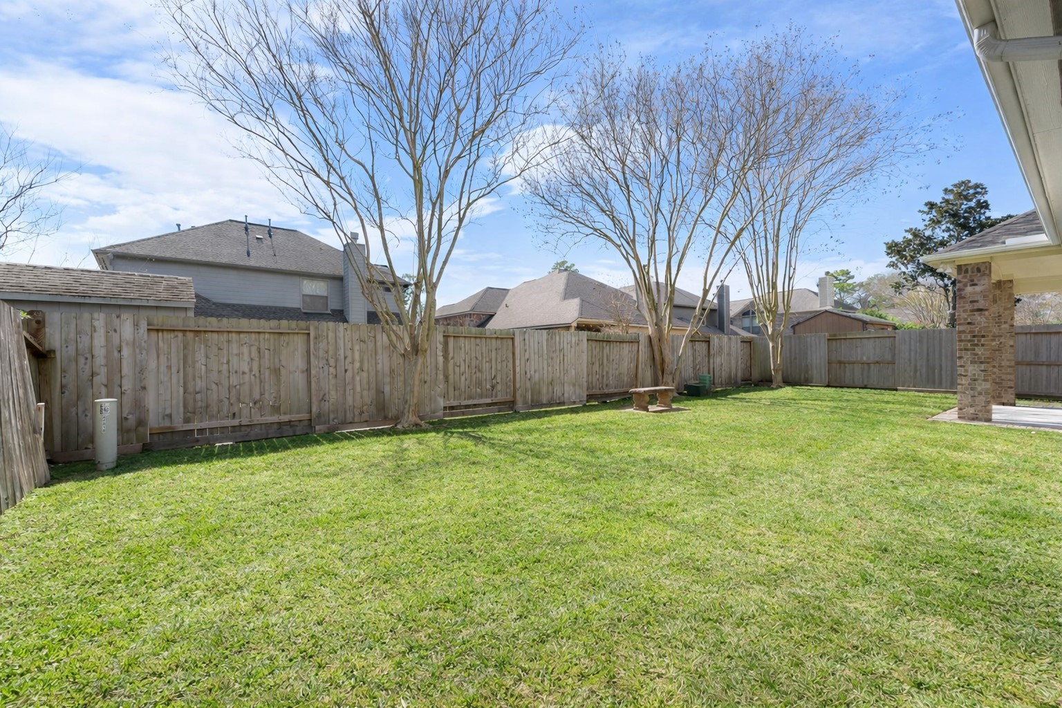 27515 Chris Ridge Court Spring, TX 77386 - Photo 28 of 29 The perfect amount of a space for a garden or pool.