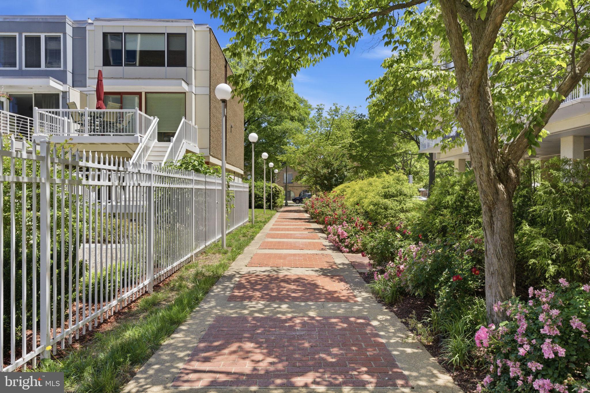 1435 4th Street Southwest, Unit B609 Washington, DC 20024 - Photo 42 of 52 a view of a house with a porch