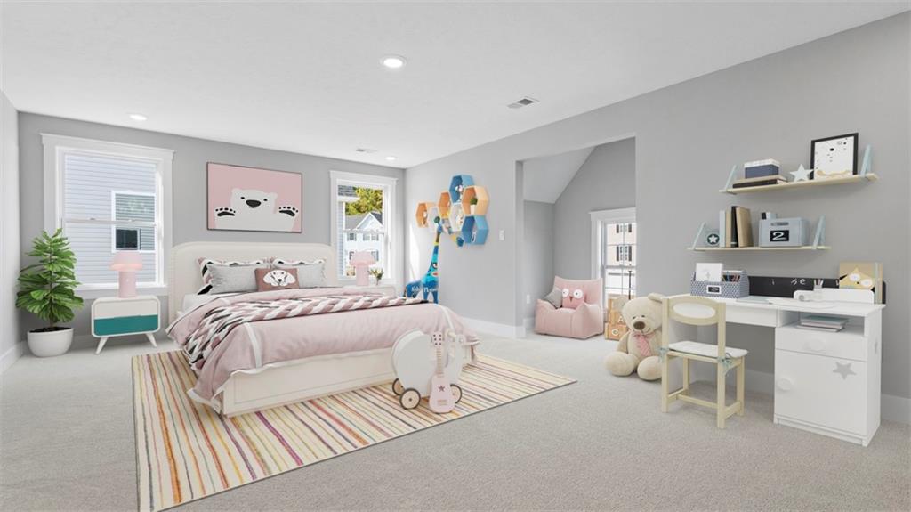 264 Rylie Drive Harmony, PA 16037 - Photo 22 of 31 a bedroom with a bed and a cabinets