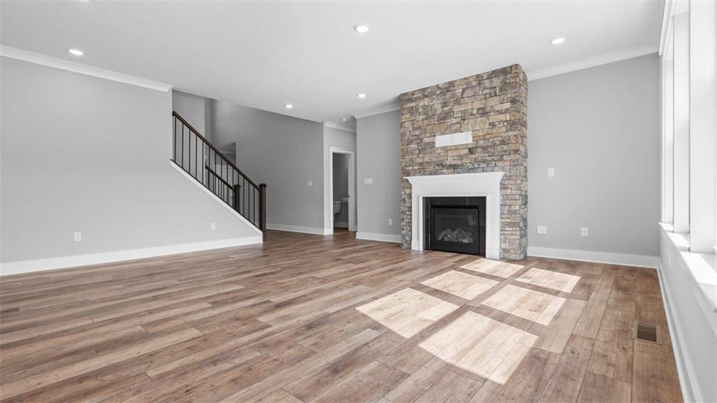 264 Rylie Drive Harmony, PA 16037 - Photo 3 of 31 a view of an empty room and wooden floor