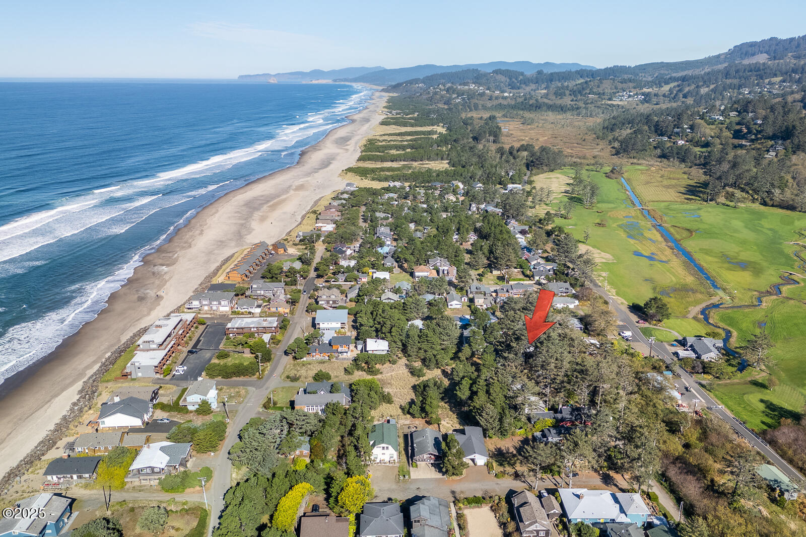 48250 Hawk Street Neskowin, OR 97149 - Photo 20 of 21 Drone to the North