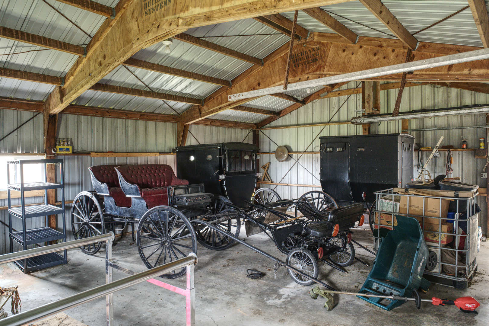 9896 Lincoln Road Morrison, IL 61270 - Photo 34 of 38 a view of a bike storage area