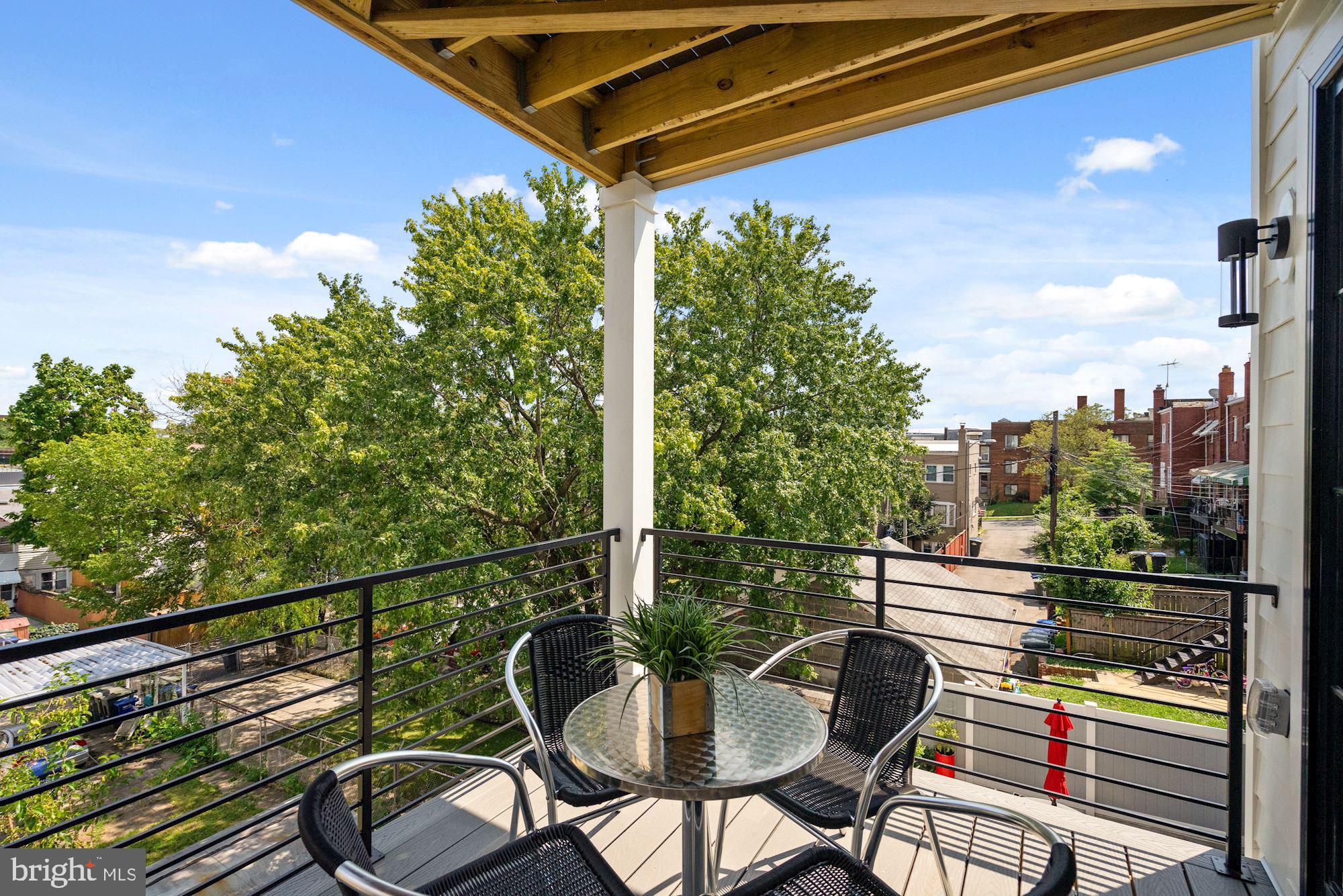 2021 3rd Street Northeast, Unit 2 Washington, DC 20002 - Photo 9 of 20 Private patio off of main level bedroom