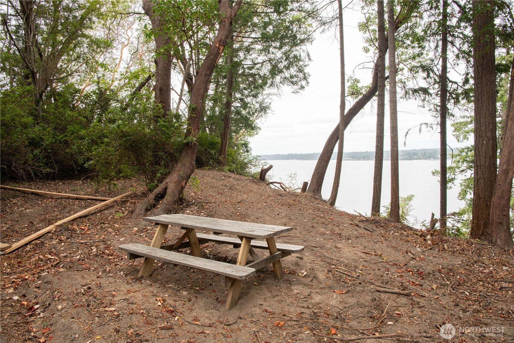 6206 Crescent Beach Road Vaughn, WA 98394 - Photo 14 of 22 a park view with a bench