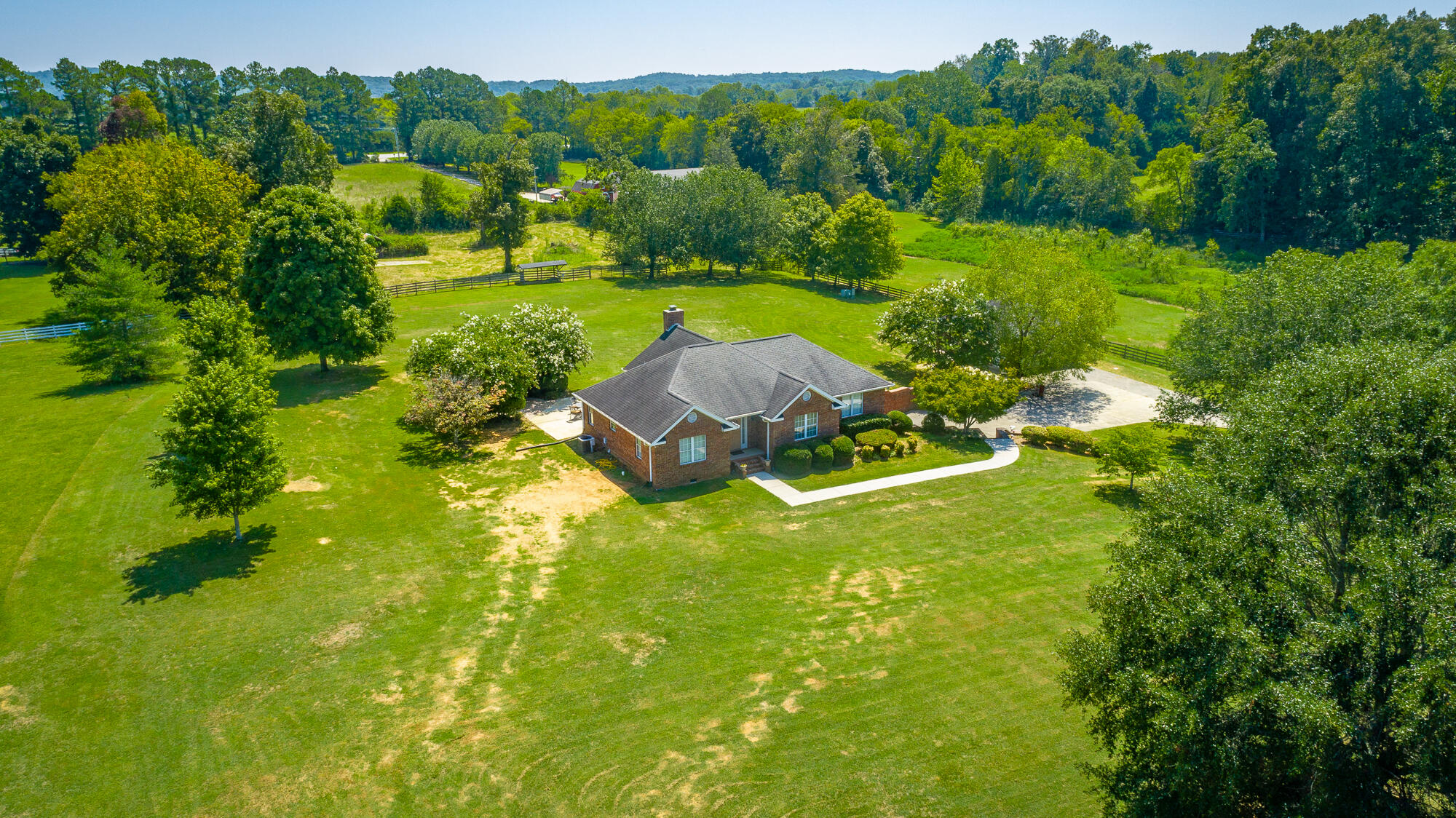1431 Farming Rock Road Chickamauga, GA 30707 - Photo 3 of 59 Aerial front yard