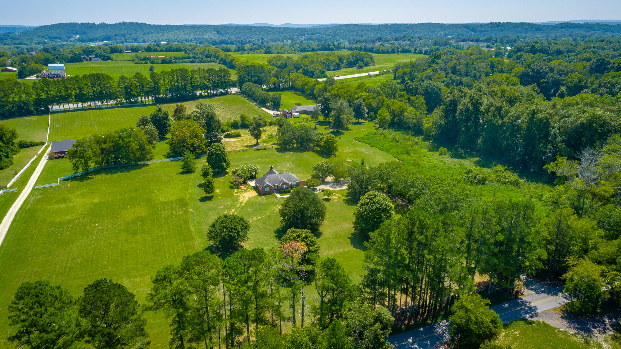 1431 Farming Rock Road Chickamauga, GA 30707 - Photo 57 of 59 Aerial from front of property