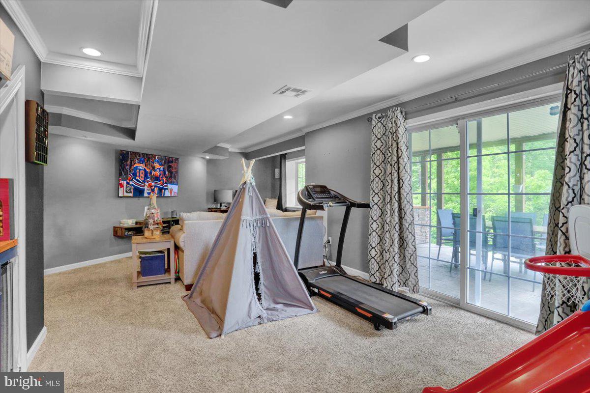 7 Kantner Lane North Reading, PA 19607 - Photo 23 of 50 a view of a room with gym equipment