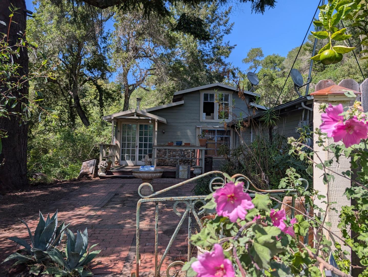 4576 Paul Sweet Road Santa Cruz, CA 95065 - Photo 22 of 29 a front view of a house with yard