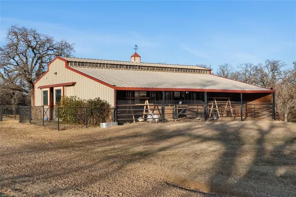 a view of a room with racks