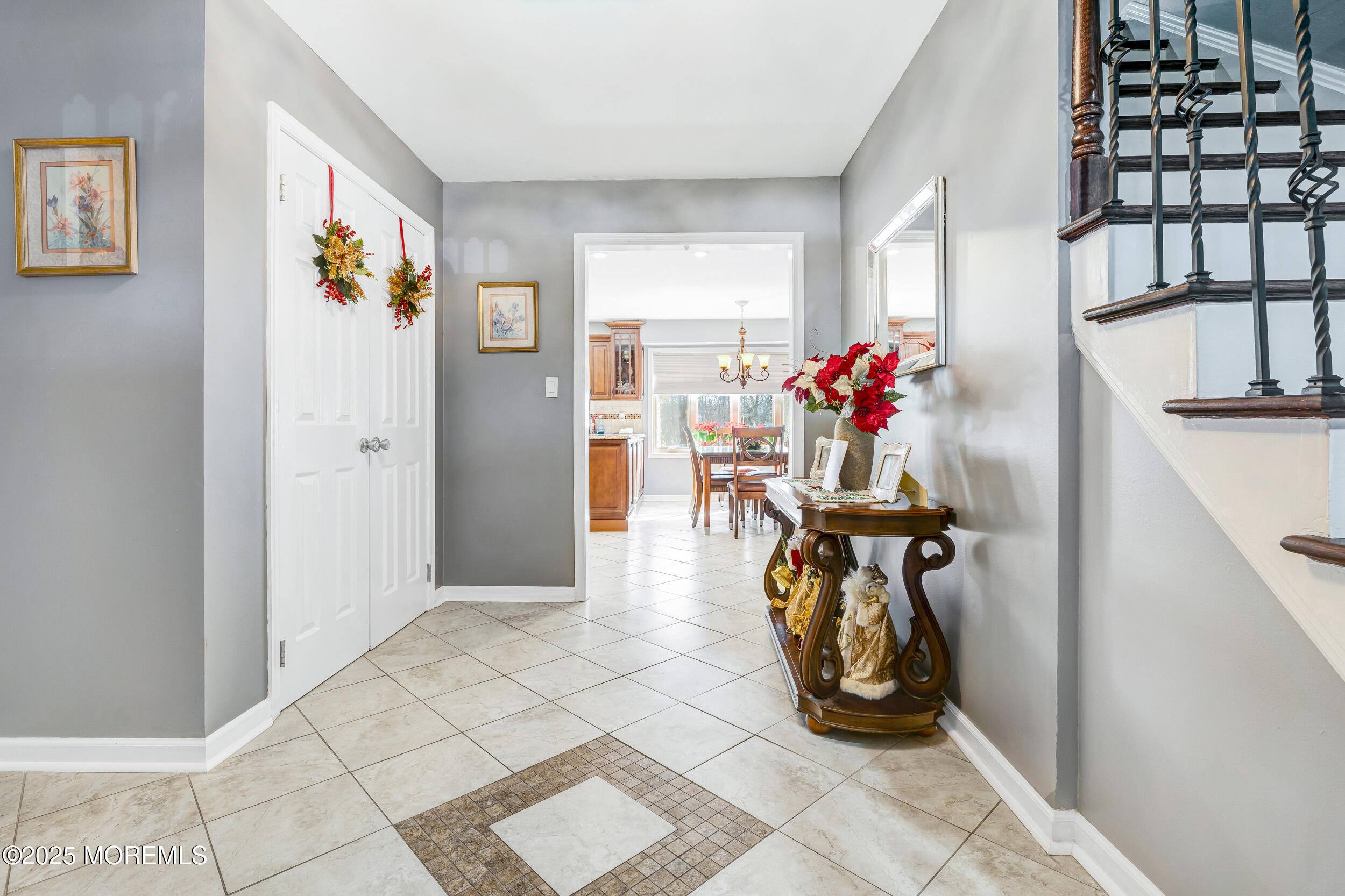 7 Oak Tree Lane Asbury Park, NJ 07712 - Photo 9 of 45 a view of a entryway with furniture and livingroom view