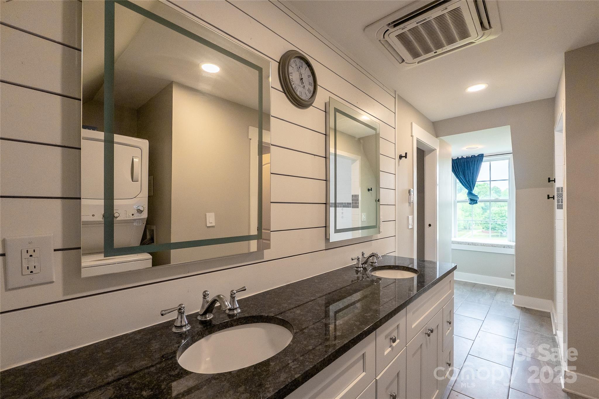7740 Freeze Road Kannapolis, NC 28081 - Photo 4 of 43 a bathroom with a granite countertop double vanity sink and a mirror