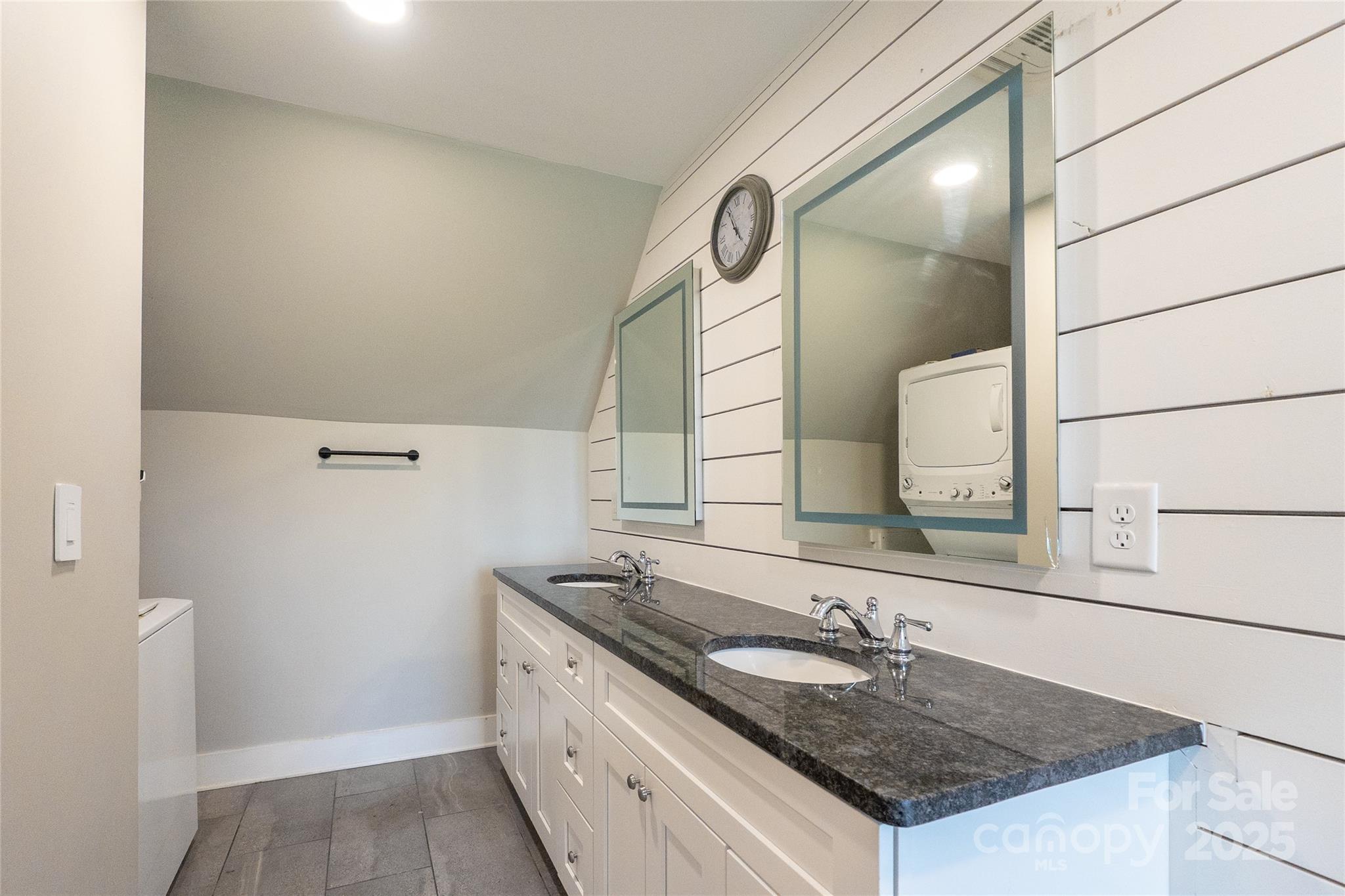 7740 Freeze Road Kannapolis, NC 28081 - Photo 42 of 43 a bathroom with a granite countertop sink and a mirror
