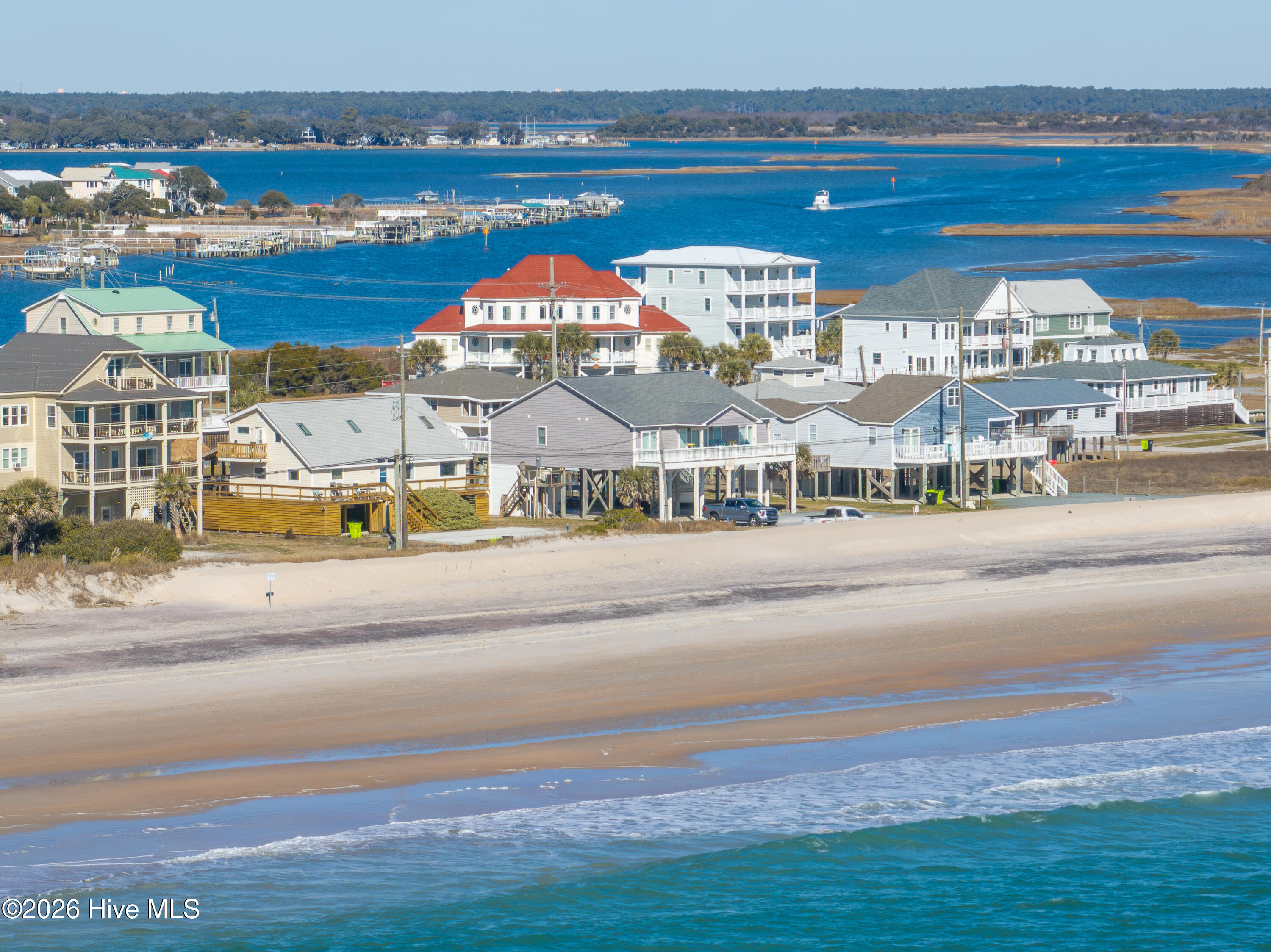 1601 New River Inlet Road North Topsail Beach, NC 28460 - Photo 93 of 96 1601 New River Inlet Road - Aerial_Exter