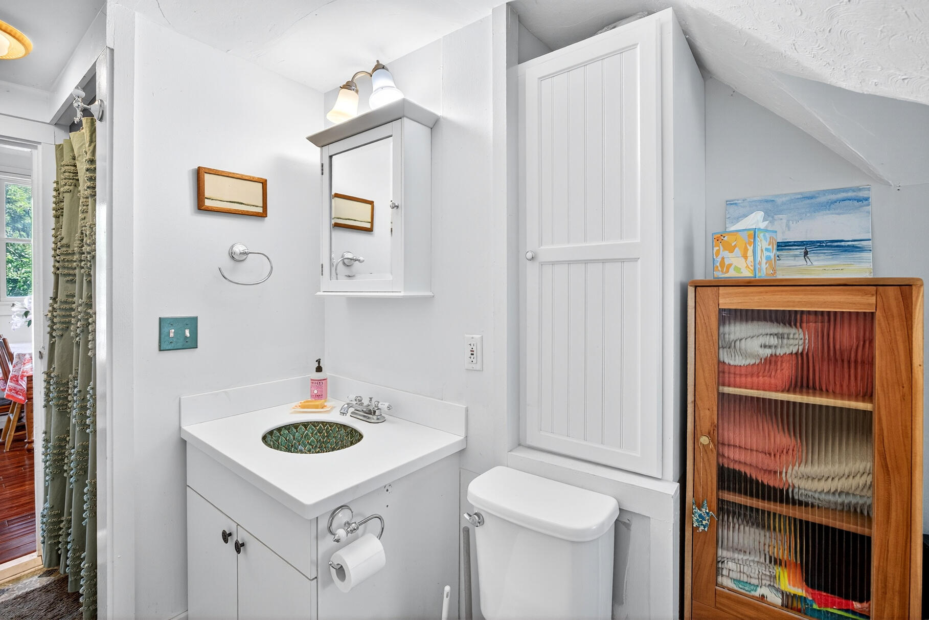 4 Highland Road, Unit C Truro, MA 02666 - Photo 13 of 21 a bathroom with a sink a toilet and shower