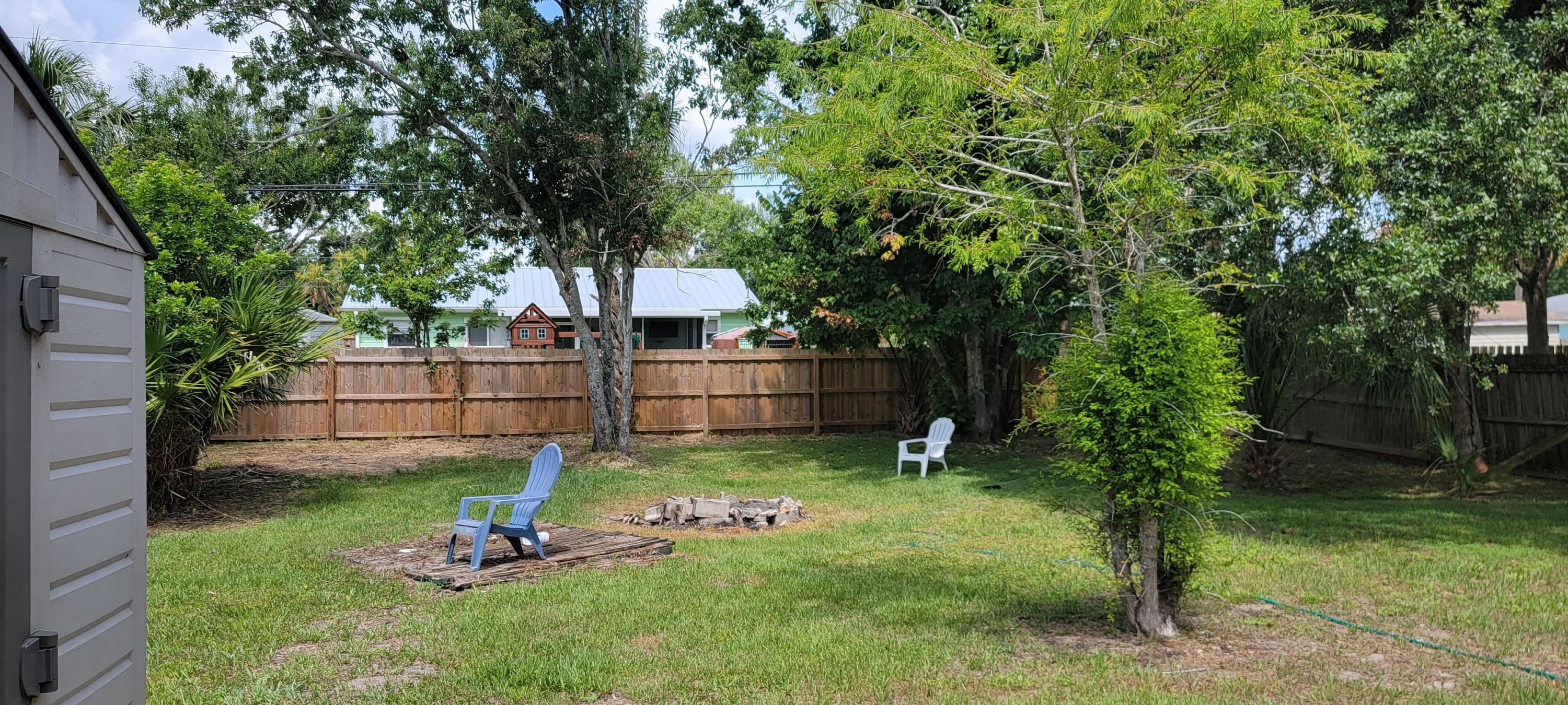 5215 Sunset Boulevard Fort Pierce, FL 34982 - Photo 23 of 30 Fenced Back Yard