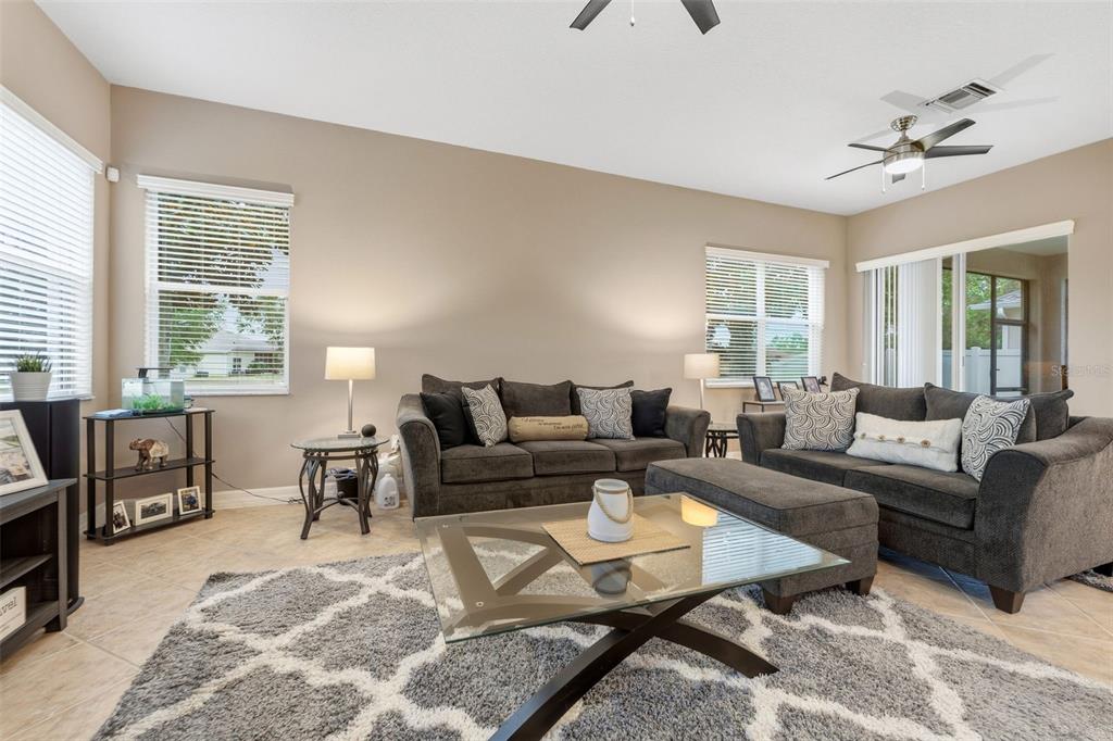 4460 Birchfield Loop Spring Hill, FL 34609 - Photo 9 of 38 a living room with furniture and windows
