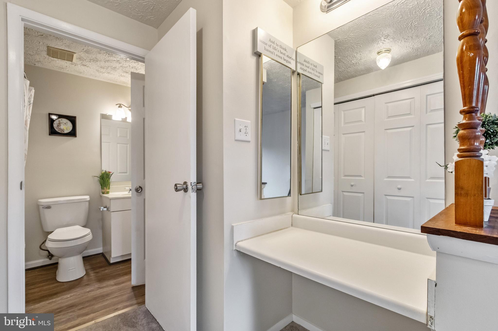 8344 Bark Tree Court Springfield, VA 22153 - Photo 18 of 31 Vanity and dressing area w/ connected full BA