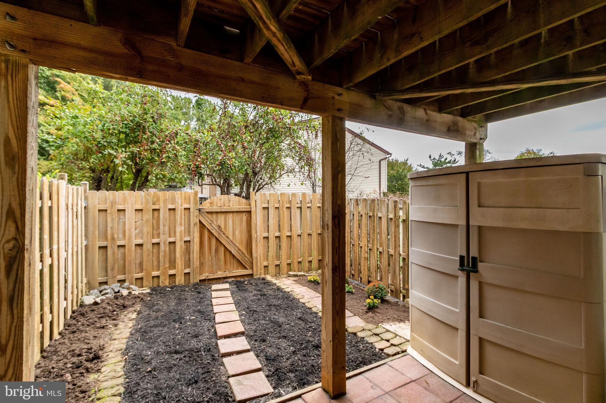 8344 Bark Tree Court Springfield, VA 22153 - Photo 29 of 31 Low maintenance backyard - or a blank canvas!