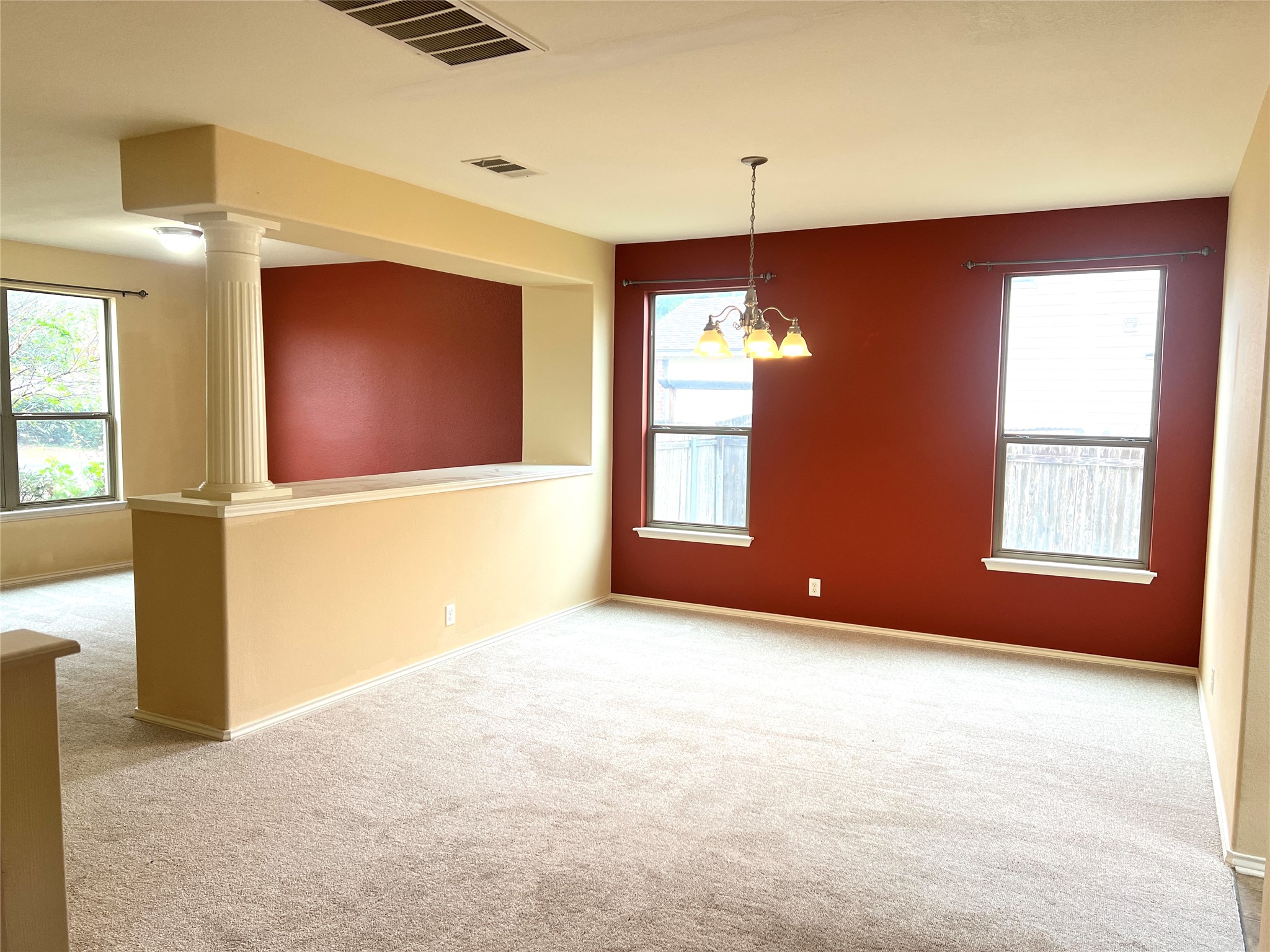 160 Mistletoe Lane Kyle, TX 78640 - Photo 9 of 29 a view of an empty room with a window
