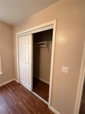 a view of empty room