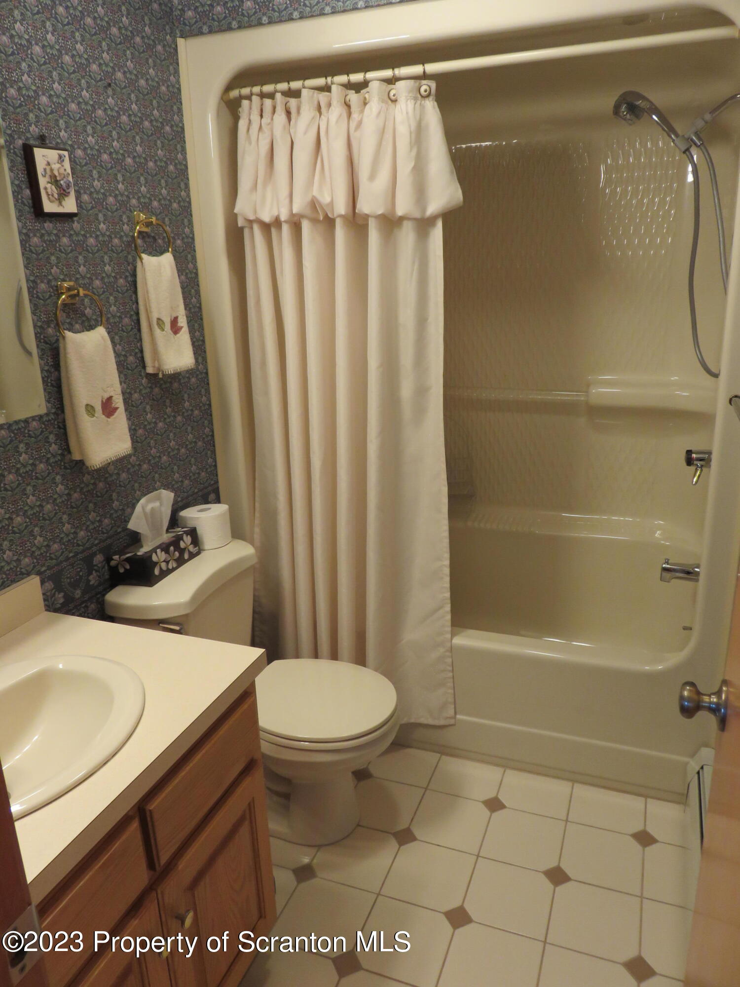 560 Spring Run Lane Moscow, PA 18444 - Photo 23 of 36 a bathroom with a sink toilet and shower