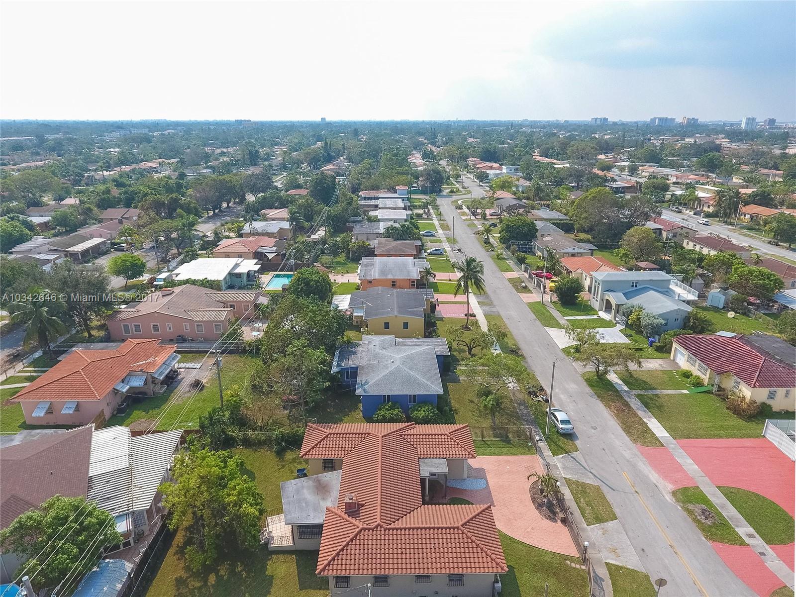 4300 Southwest 3rd Street Miami, FL 33134 - Photo 21 of 21 an aerial view of residential houses with outdoor space