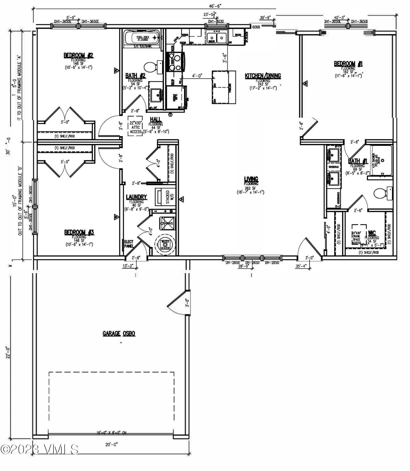 290 Blackhawk Road Gypsum, CO 81637 - Photo 10 of 10 Yellowstone Floor Plan