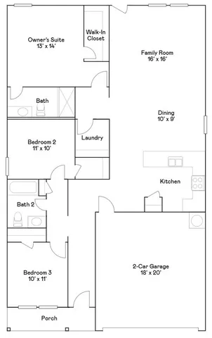 $185,000 | 1523 Aurora Thistle Drive, Crosby, TX 77532