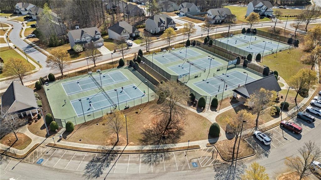 402 Manchester Lane Villa Rica, GA 30180 - Photo 61 of 63 an aerial view of a residential houses with outdoor space