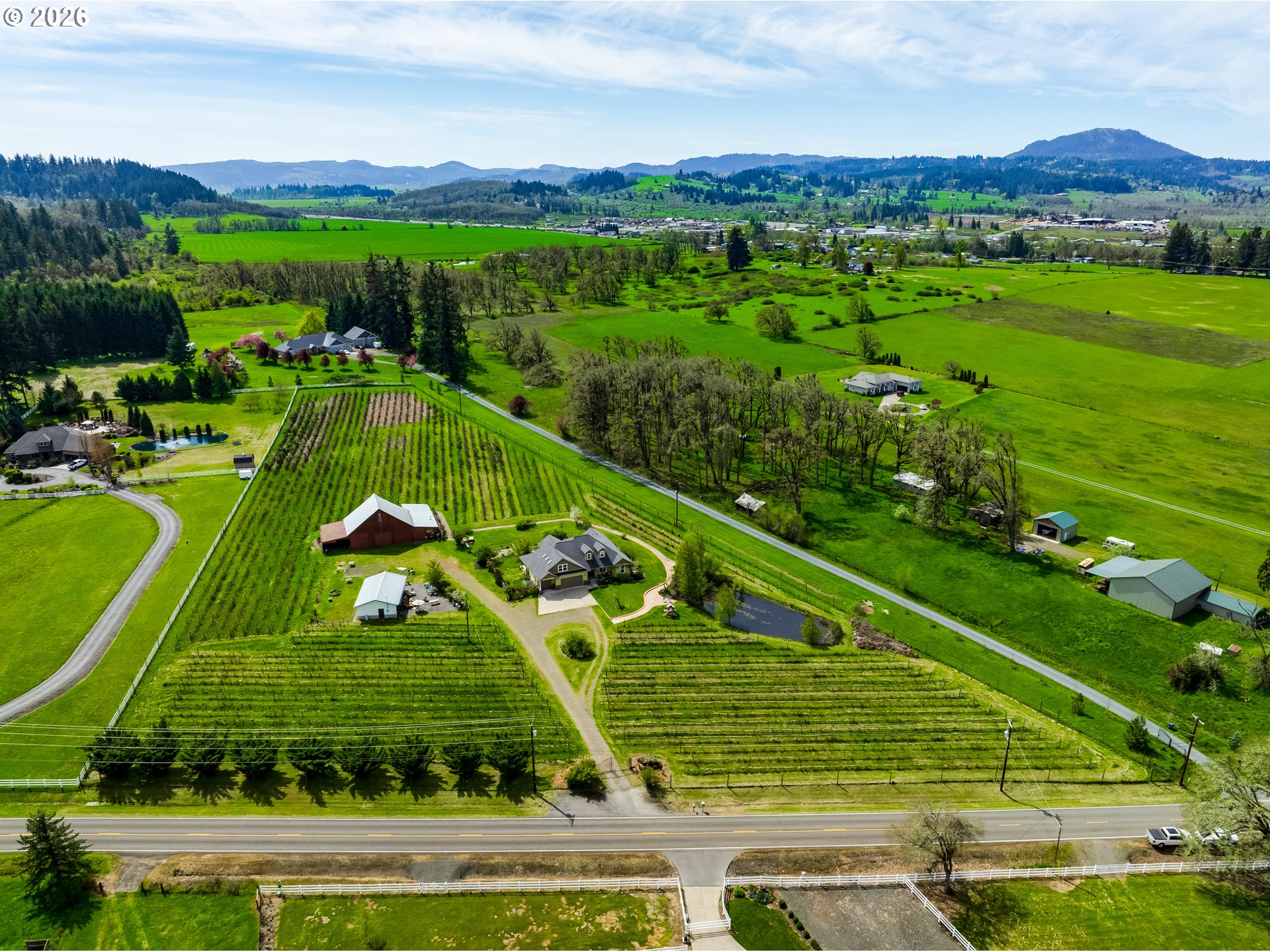 34386 Mathews Road Eugene, OR 97405 - Photo 5 of 48 a view of a lush green field