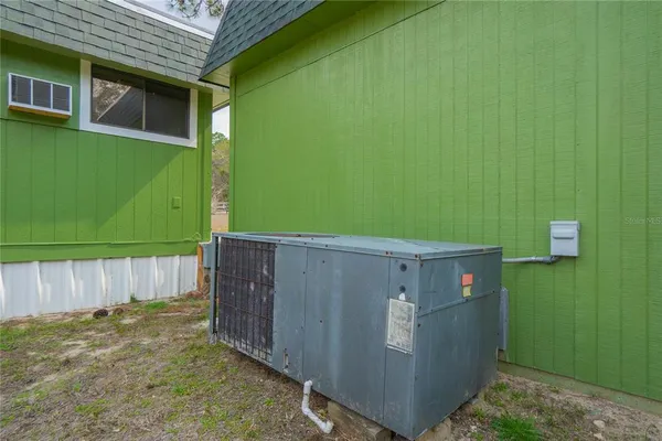 a view of outdoor space and deck