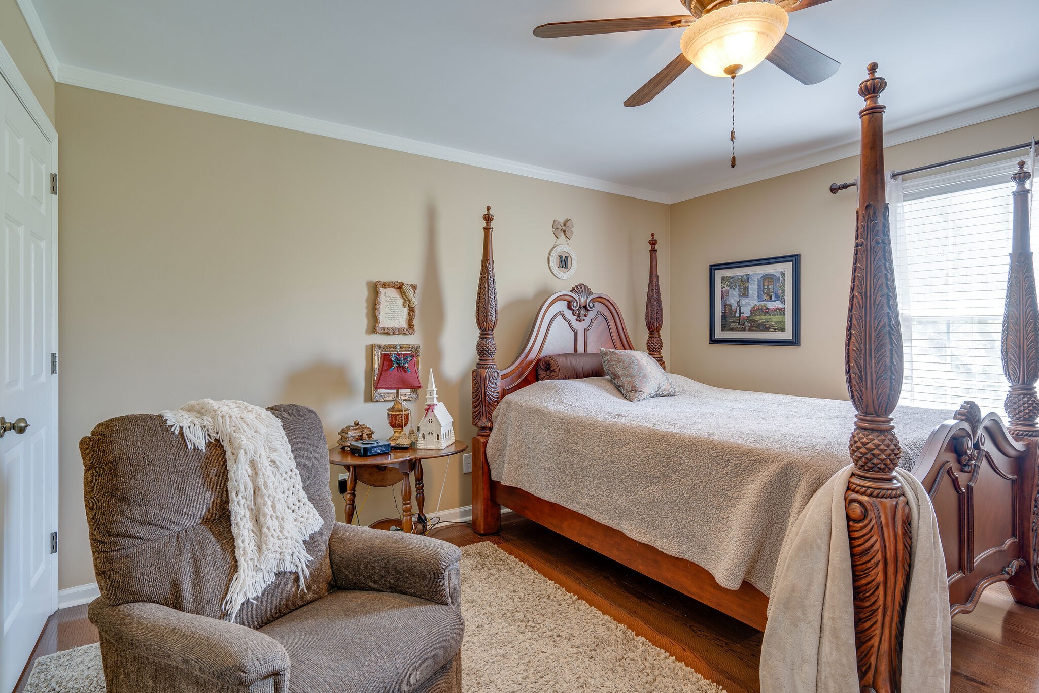 1011 Green Acres Road Joelton, TN 37080 - Photo 18 of 31 a bedroom with a bed couch and window