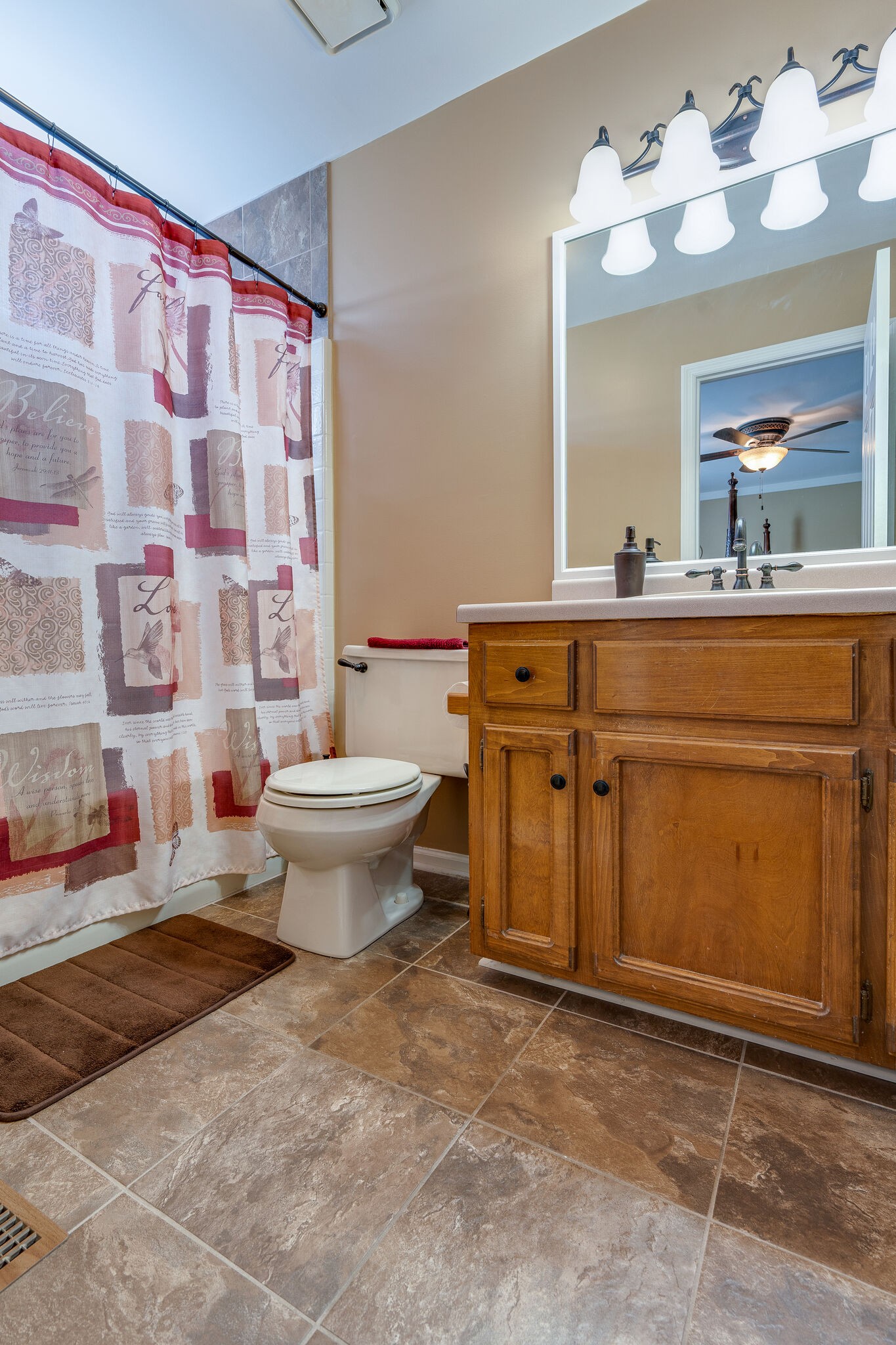1011 Green Acres Road Joelton, TN 37080 - Photo 19 of 31 a view of a bathroom with a sink and a mirror