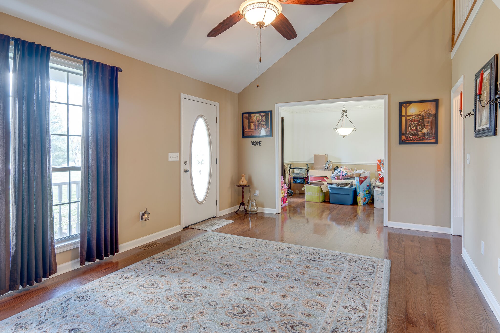 1011 Green Acres Road Joelton, TN 37080 - Photo 8 of 31 a view of a livingroom with workspace and a window