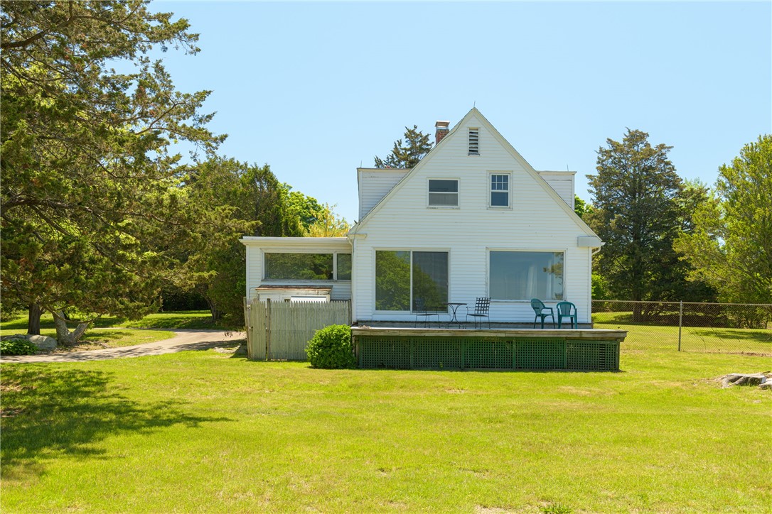 8 Chapel Lane Westerly, RI 02891 - Photo 11 of 22 Main house facing ocean shows cleared land from which to enjoy amazing views.