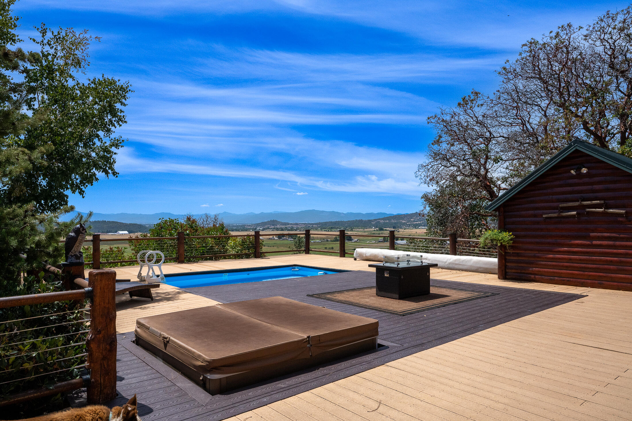 1881 Brophy Road Eagle Point, OR 97524 - Photo 81 of 130 a view of swimming pool with lounge chair