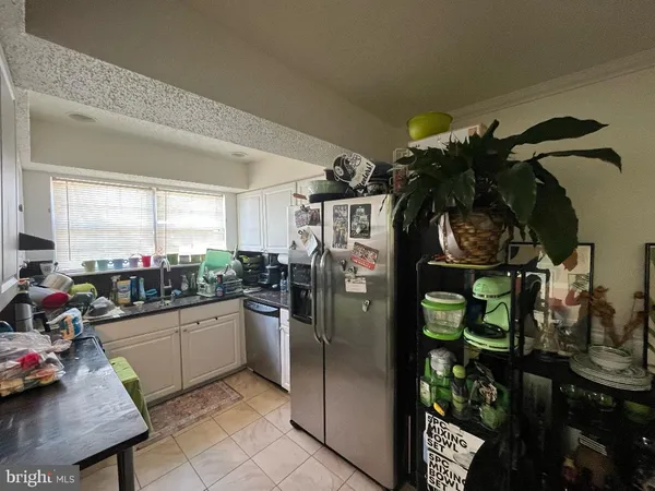 a kitchen with lots of counter top space