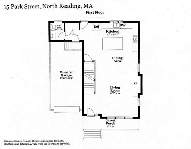 $1,250,000 | 15 A Park Street, North Reading, MA 01864