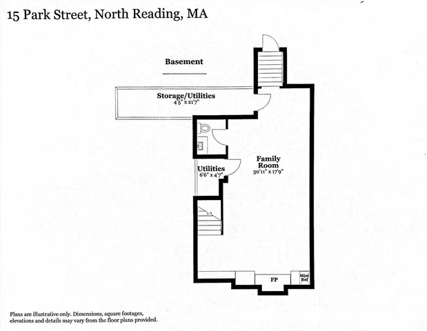 $1,250,000 | 15 A Park Street, North Reading, MA 01864
