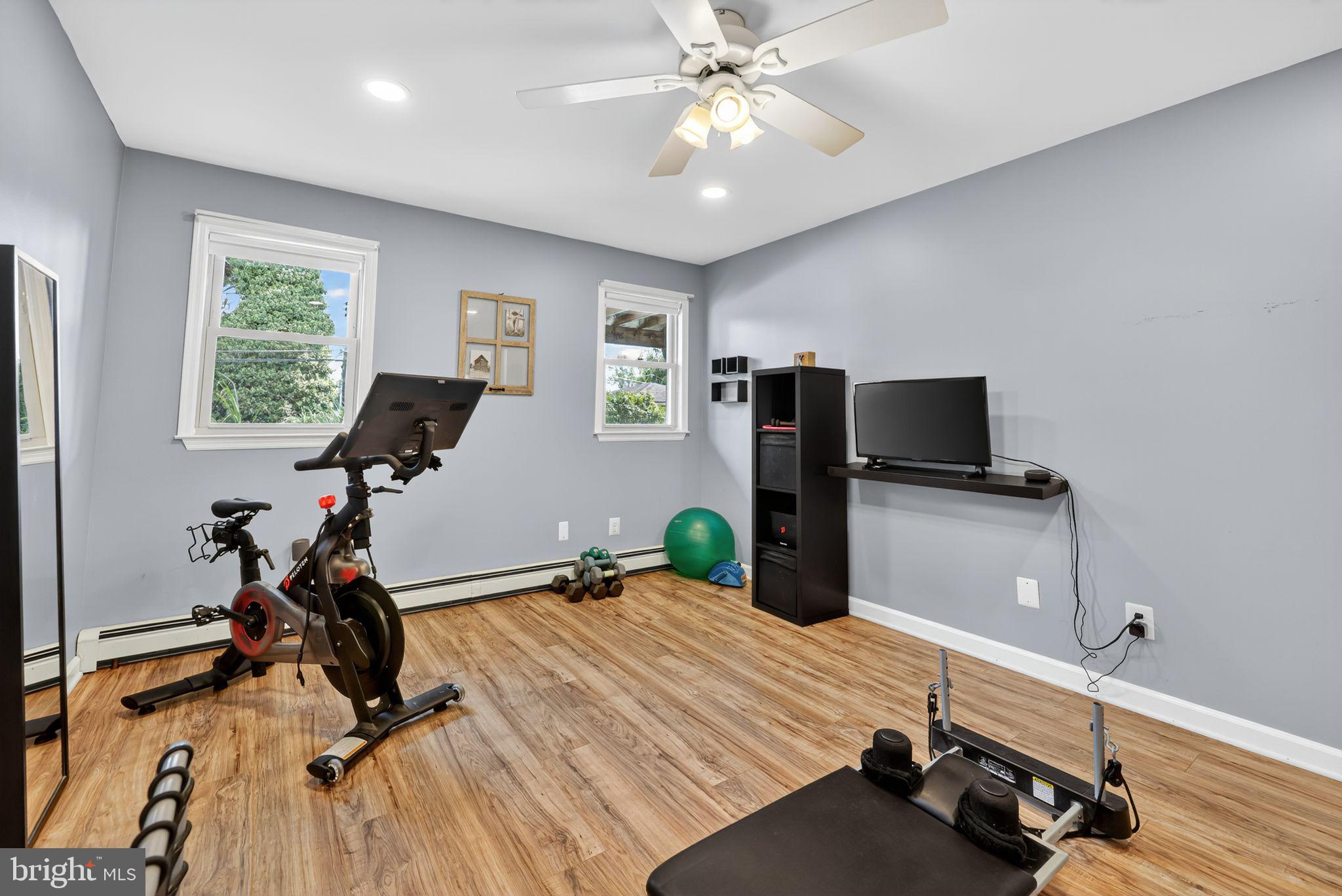 657 Pembroke Road Rydal, PA 19046 - Photo 20 of 36 a room with gym equipment and a window