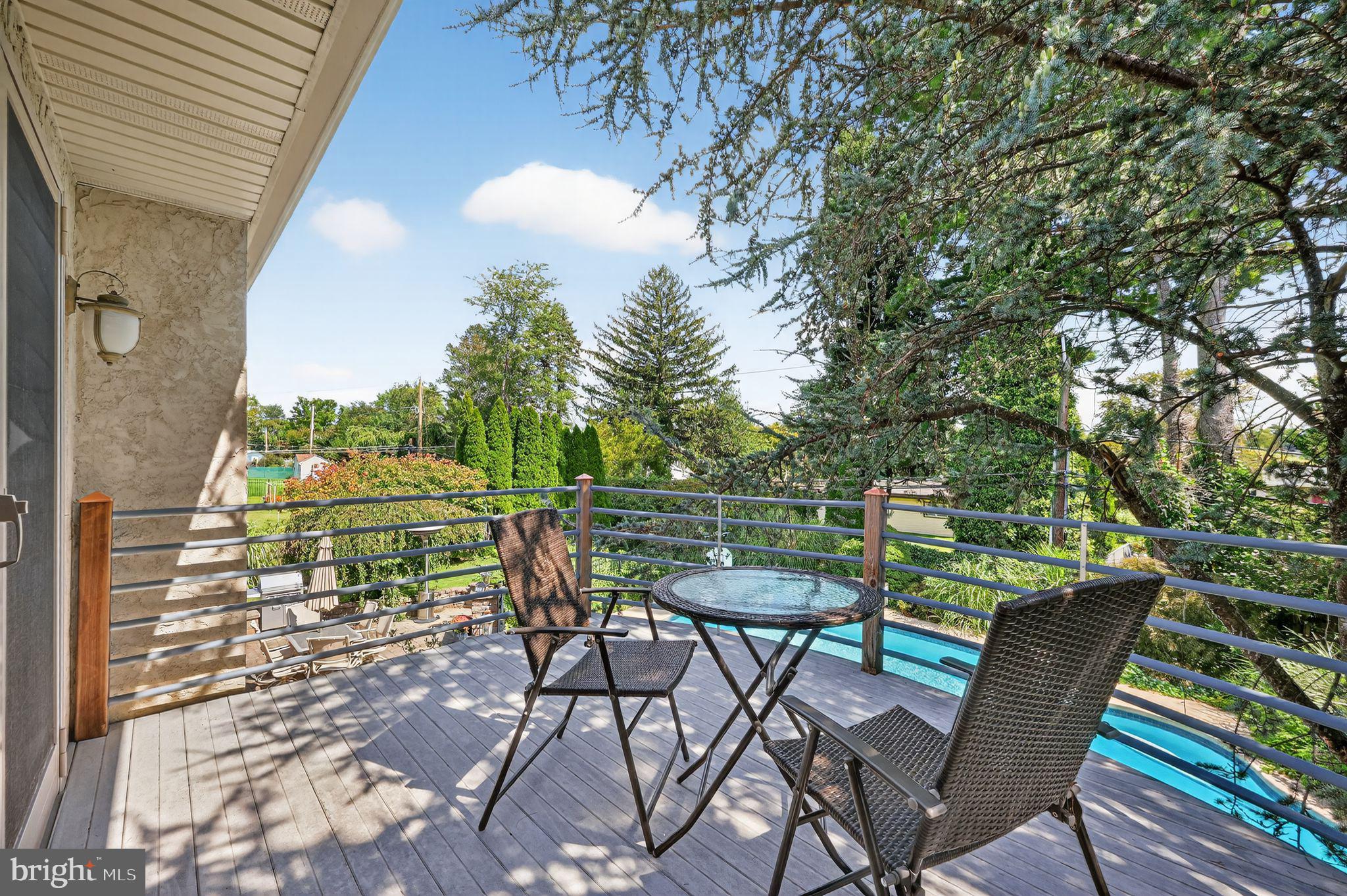 657 Pembroke Road Rydal, PA 19046 - Photo 29 of 36 a view of chairs and table in the patio