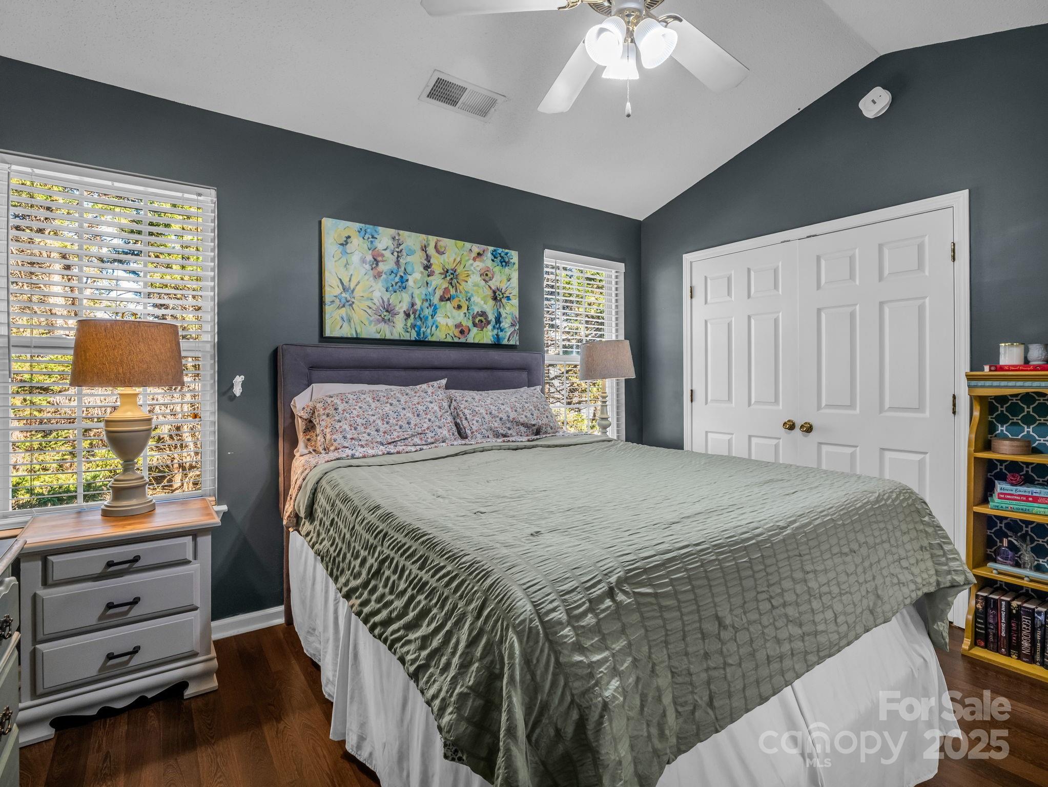 6103 Dane Drive Dallas, NC 28034 - Photo 16 of 29 a bedroom with a bed and a window