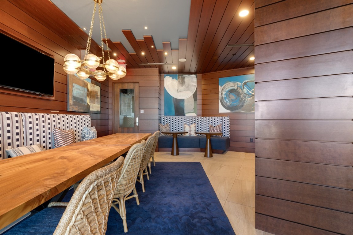 214 Barton Springs Road, Unit 922 Austin, TX 78704 - Photo 18 of 20 a view of a dining room with furniture