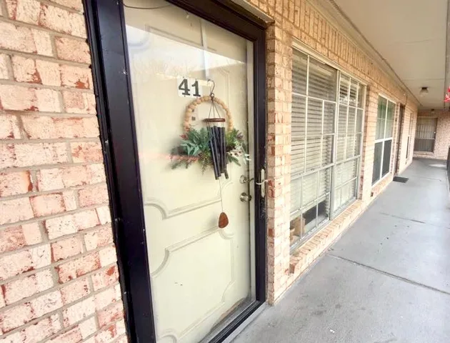 a view of a entryway