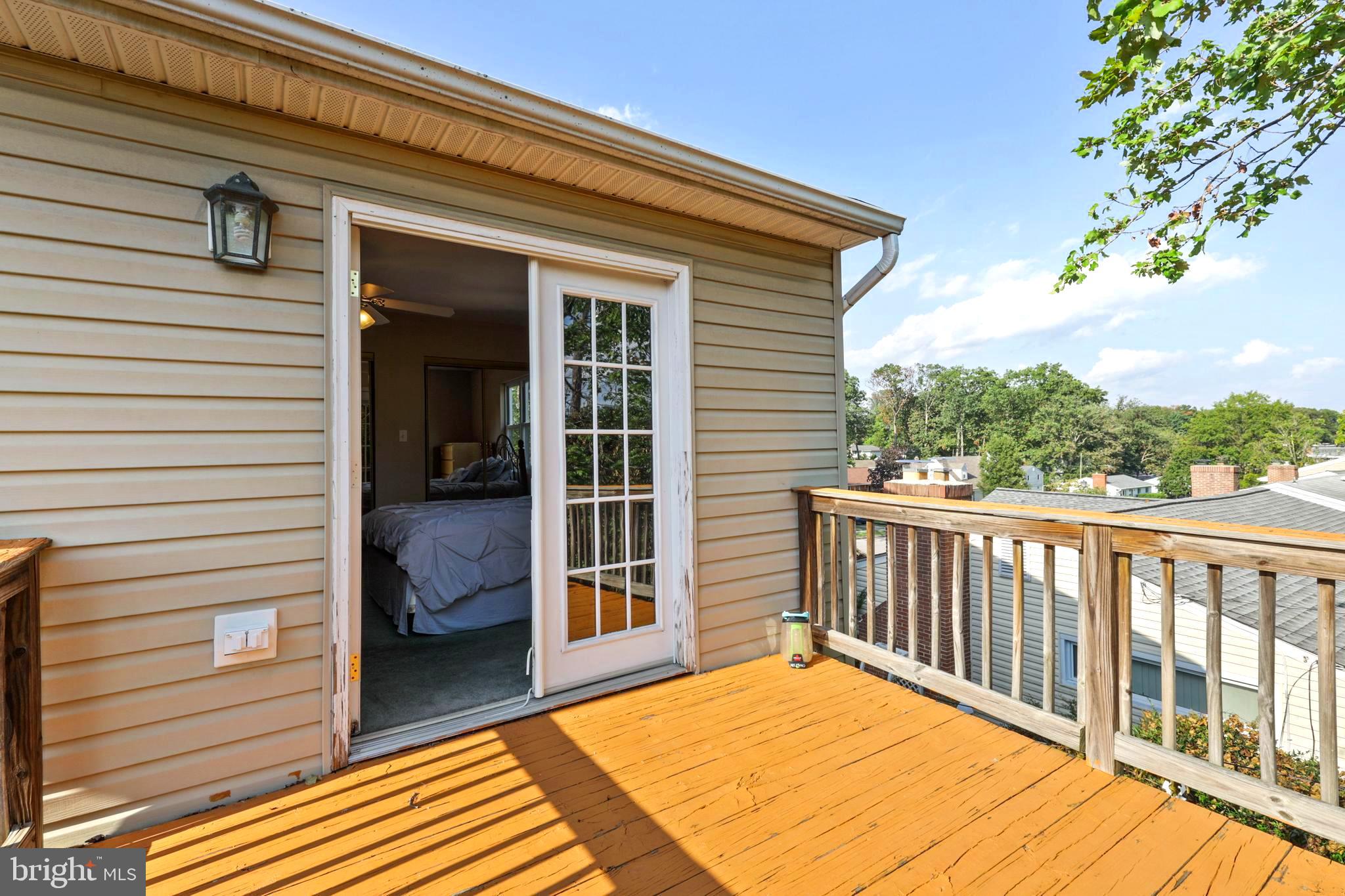 19 Bramleigh Road Lutherville-Timonium, MD 21093 - Photo 17 of 36 Balcony Off of Primary Bedroom