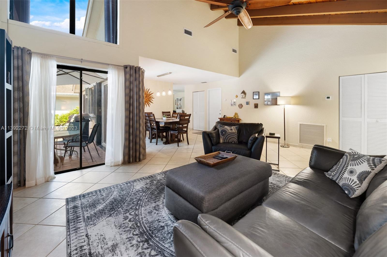 28 Cedar Road Hollywood, FL 33021 - Photo 20 of 43 a living room with furniture and a couch