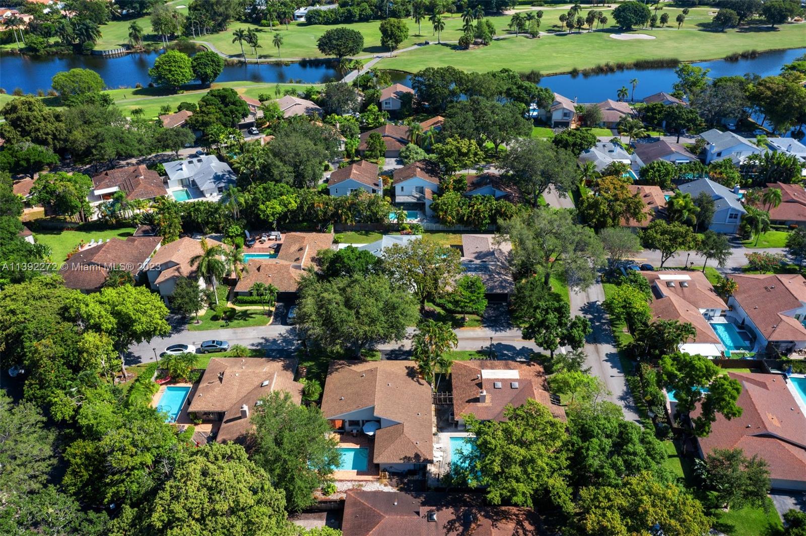 28 Cedar Road Hollywood, FL 33021 - Photo 38 of 43 an aerial view of multiple house