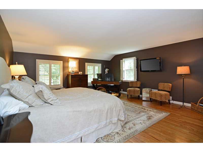 377 Fox Chapel Road Fox Chapel, PA 15238 - Photo 14 of 25 Master Bedroom. The spacious master suite includes a private en suite bath, in-wall television wiring, ample closet space and walkout to a private deck.