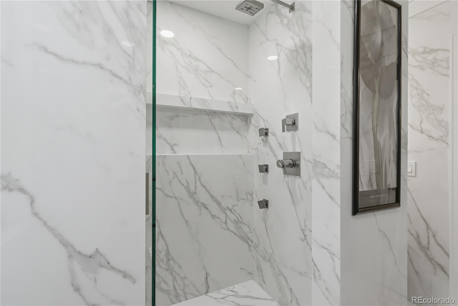 3807 Garnet Way Highlands Ranch, CO 80126 - Photo 24 of 38 a bathroom with a shower